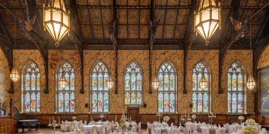 The Great Hall at Rochdale Town Hall.