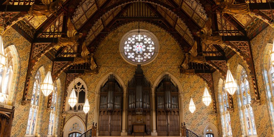 The Great Hall at Rochdale Town Hall.
