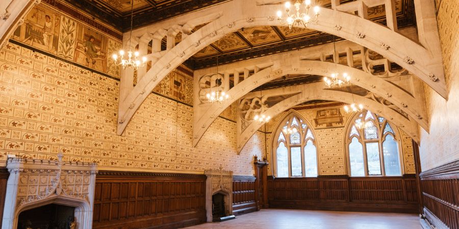 The Old Council Chamber at Rochdale Town Hall.