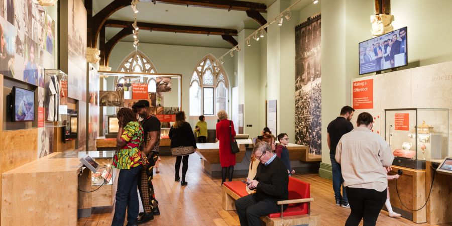 The Welcome Gallery at Rochdale Town Hall