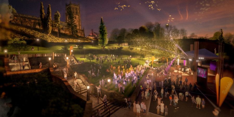 How Broadfield Slopes could look at night.